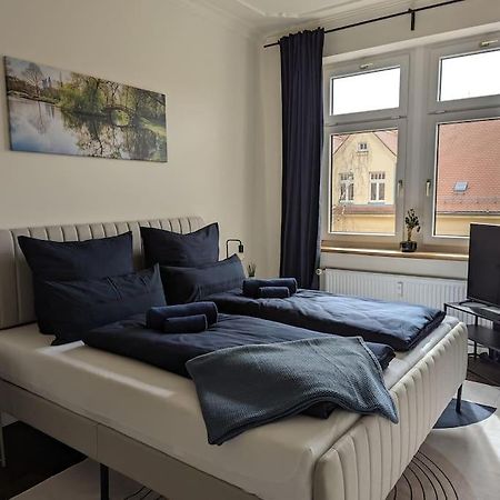 לייפציג Vilipa-Apartments No.5 I Baumwollspinnerei I Kunstkraftwerk - 75M² I Balkon I Smart-Tv I Bad Mit Fussbodenheizung מראה חיצוני תמונה