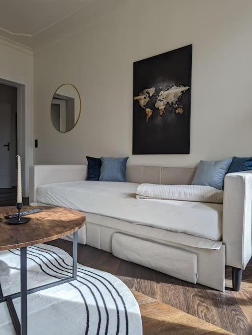 לייפציג Vilipa-Apartments No.5 I Baumwollspinnerei I Kunstkraftwerk - 75M² I Balkon I Smart-Tv I Bad Mit Fussbodenheizung מראה חיצוני תמונה