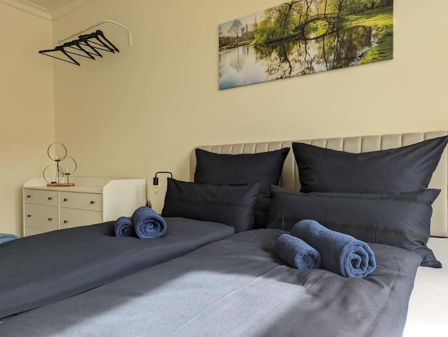 לייפציג Vilipa-Apartments No.5 I Baumwollspinnerei I Kunstkraftwerk - 75M² I Balkon I Smart-Tv I Bad Mit Fussbodenheizung מראה חיצוני תמונה